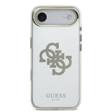 Husa Guess compatibila cu iPhone 17 Air, MagSafe/Magnetic, policarbonat, Auriu