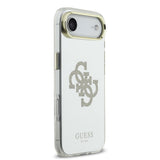 Husa Guess compatibila cu iPhone 17 Air, MagSafe/Magnetic, policarbonat, Auriu