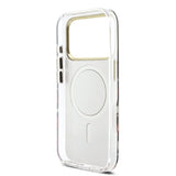 Husa telefon pentru Apple iPhone 17 Pro, GUESS PC/TPU Mirror Glitter Cherry MagSafe