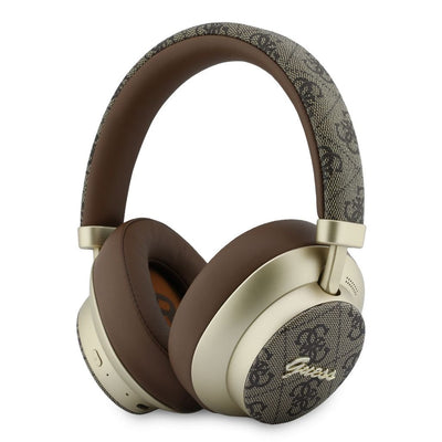 Casti Bluetooth GUESS, Logo Metalic Script 4G, Maro
