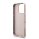Husa Guess compatibila cu iPhone 16 Pro, piele, Roz