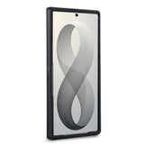 Husa telefon Guess pentru Samsung Galaxy Z Fold 8 Ultra, PU 4G Metal Logo, Maro