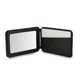 Husa tip carte compatibila cu iPhone 17, iPhone 17 Air, MagSafe/Magnetic, piele, Negru