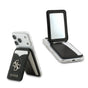 Husa tip carte compatibila cu iPhone 17, iPhone 17 Air, MagSafe/Magnetic, piele, Negru