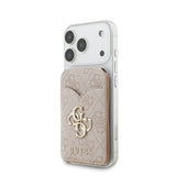 Husa tip carte compatibila cu iPhone 13, iPhone 13 Pro, MagSafe/Magnetic, piele, Roz