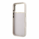 Husa spate Guess pentru Apple iPhone 18 Pro Max, PU 4G Resin Metal Logo, Roz