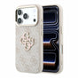 Husa spate Guess pentru Apple iPhone 18 Pro Max, PU 4G Resin Metal Logo, Roz