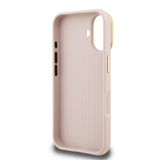 Husa cu inel Guess compatibila cu iPhone 16, TPU, Roz