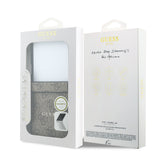 Husa telefon GUESS pentru Samsung Galaxy Z Flip 8, Piele PU, Inchidere magnetica, Maro