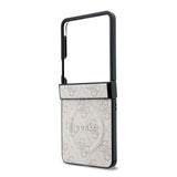 Husa telefon GUESS pentru Samsung Galaxy Z Flip 8, PU Leather 4G Magnetic, Roz