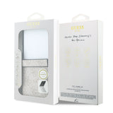 Husa telefon GUESS pentru Samsung Galaxy Z Flip 8, PU Leather 4G Magnetic, Roz