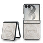 Husa telefon GUESS pentru Samsung Galaxy Z Flip 8, PU Leather 4G Magnetic, Roz