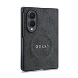 Husa telefon GUESS pentru Samsung Galaxy Z Fold 8, Piele PU 4G Magnetic, Neagra