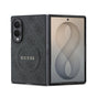 Husa telefon GUESS pentru Samsung Galaxy Z Fold 8, Piele PU 4G Magnetic, Neagra