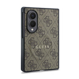 Husa telefon Guess pentru Samsung Galaxy Z Fold 8, Piele PU, Magnetica, Maro
