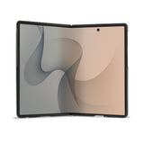 Husa telefon Guess pentru Samsung Galaxy Z Fold 8, Piele PU, Magnetica, Maro