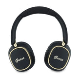Casti Bluetooth GUESS GUBHV28HGCSMK, Rectangle Metal Script Logo, Negre