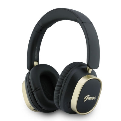Casti Bluetooth GUESS GUBHV28HGCSMK, Rectangle Metal Script Logo, Negre