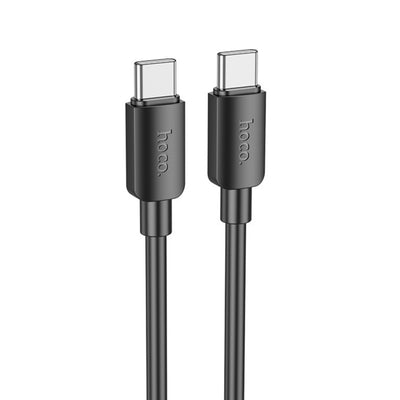 Cablu de date HOCO X96 Hyper Type-C la Type-C, 1 m, 60W, Negru