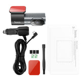 Camera auto DVR HOCO DV13, fara ecran, 720p, Neagra