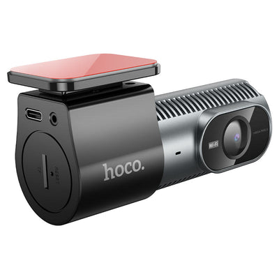 Camera auto DVR HOCO DV13, fara ecran, 720p, Neagra
