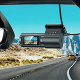 Camera auto DVR HOCO DV8, Display Ascuns, Rezolutie 2K, Neagra