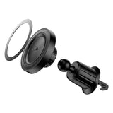 Suport magnetic cu inel pentru telefon Hoco H56, Negru