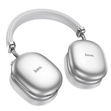 Căști Bluetooth HOCO W35 Max Auspicious ANC, Argintii