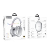 Căști Bluetooth HOCO W35 Max Auspicious ANC, Argintii