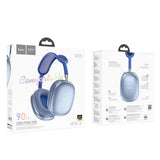 Casti Bluetooth Hoco W55 Pleasing, Albastru deschis