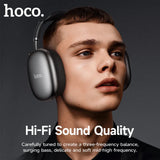 Casti Bluetooth Hoco W55 Pleasing, Albastru deschis