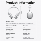 Casti Bluetooth Hoco W55 Pleasing, Albastru deschis