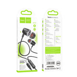 Casti Hoco M107 Discoverer universale, Jack 3.5mm, Negre