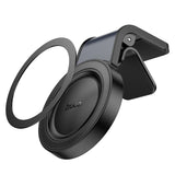 Suport magnetic auto cu inel HOCO H59, Negru