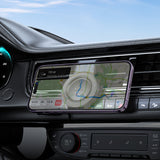 Suport magnetic auto cu inel HOCO H59, Negru