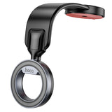 Suport magnetic cu inel Hoco H71, Negru/Gri metalizat