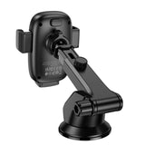 Suport auto wireless HOCO HW32 Crown, 15W, cu ventuza, Negru