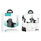 Suport auto wireless HOCO HW32 Crown, 15W, cu ventuza, Negru