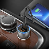 Incarcator auto Hoco NZ8 Sprinter 12V 43W, USB-A + USB-C, Maro