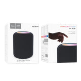 Boxa Hoco HC30 Oceano cu touch si LED, Neagra