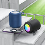Boxa Hoco HC30 Oceano cu touch si LED, Neagra