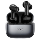 Căști TWS Bluetooth cu ANC și ENC Hoco EQ27, Gri metalizat
