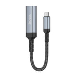 Adaptor USB Type-C la HDMI 4K 30Hz Hoco UA43A, 0.2m, Negru