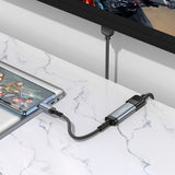 Adaptor USB Type-C la HDMI 4K 30Hz Hoco UA43A, 0.2m, Negru