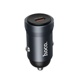 Incarcator auto Hoco Z62A 30W USB-C, Gri