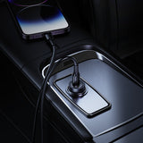 Incarcator auto Hoco Z62A 30W USB-C, Gri