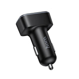 Incarcator auto Hoco Z63 Barry 42W, 2x USB-A + 2x USB-C, Negru