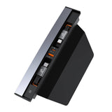 Baseus Integrat Hub, pentru Tesla T-Space Cars, 2xUSB-A, 2xUSB-C + 2 Cables C si C, 45W, B00051300111-02, Black