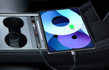 Baseus Integrat Hub, pentru Tesla T-Space Cars, 2xUSB-A, 2xUSB-C + 2 Cables C si C, 45W, B00051300111-02, Black