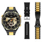 Smartwatch Kalobee SK4 Pro Max, AMOLED, set 2 curele, negru/auriu